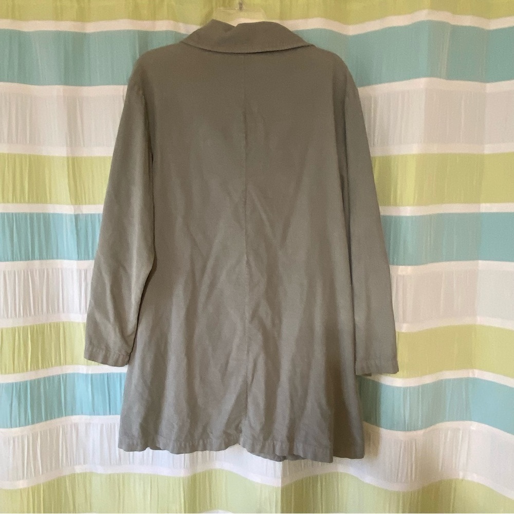 Bryn Walker Long Corduroy Jacket Gray Sz Small - Picture 9 of 10